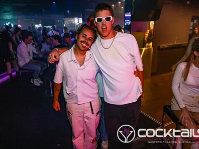 A professional photo of guests enjoying themselves at Cocktails Nightclub from our gallery.