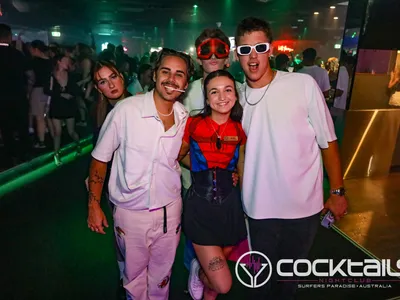 A professional photo of guests enjoying themselves at Cocktails Nightclub from our gallery.