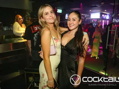 A professional photo of guests enjoying themselves at Cocktails Nightclub from our gallery.