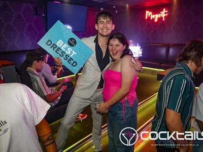 A professional photo of guests enjoying themselves at Cocktails Nightclub from our gallery.