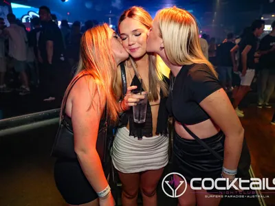 A professional photo of guests enjoying themselves at Cocktails Nightclub from our gallery.