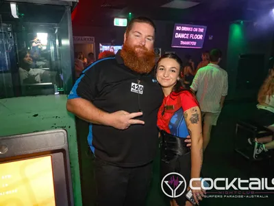 A professional photo of guests enjoying themselves at Cocktails Nightclub from our gallery.