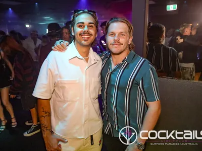 A professional photo of guests enjoying themselves at Cocktails Nightclub from our gallery.