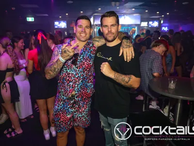 A professional photo of guests enjoying themselves at Cocktails Nightclub from our gallery.