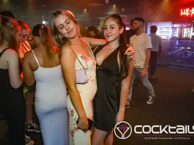 A professional photo of guests enjoying themselves at Cocktails Nightclub from our gallery.