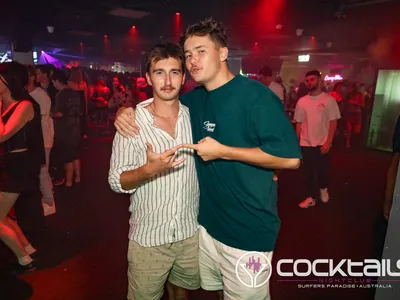 A professional photo of guests enjoying themselves at Cocktails Nightclub from our gallery.