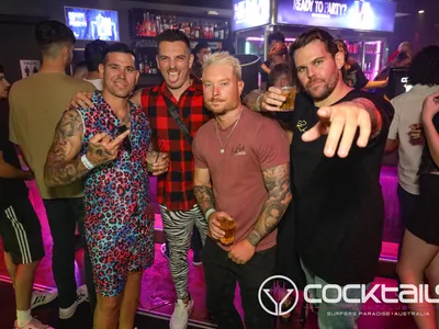 A professional photo of guests enjoying themselves at Cocktails Nightclub from our gallery.