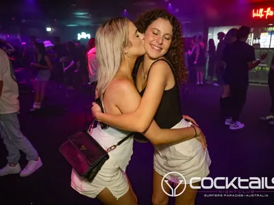 A professional photo of guests enjoying themselves at Cocktails Nightclub from our gallery.