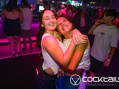 A professional photo of guests enjoying themselves at Cocktails Nightclub from our gallery.