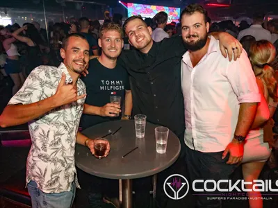 A professional photo of guests enjoying themselves at Cocktails Nightclub from our gallery.