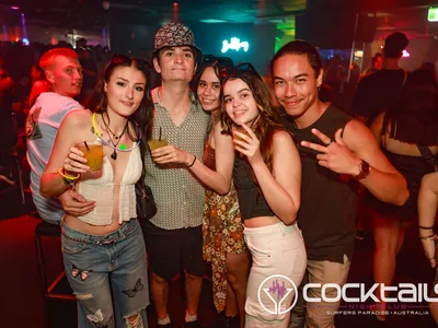 A professional photo of guests enjoying themselves at Cocktails Nightclub from our gallery.