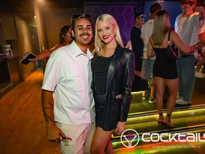 A professional photo of guests enjoying themselves at Cocktails Nightclub from our gallery.