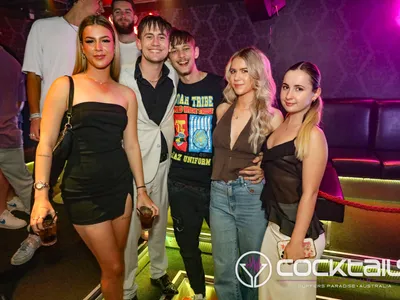 A professional photo of guests enjoying themselves at Cocktails Nightclub from our gallery.