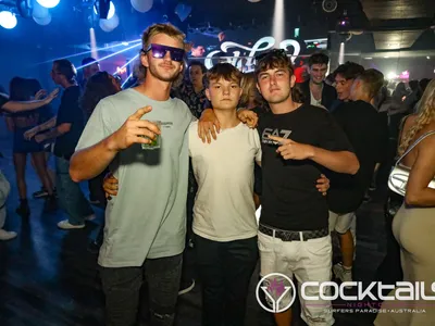 A professional photo of guests enjoying themselves at Cocktails Nightclub from our gallery.