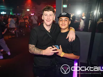 A professional photo of guests enjoying themselves at Cocktails Nightclub from our gallery.