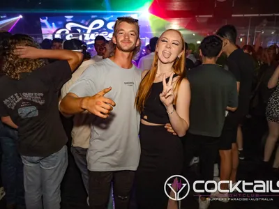 A professional photo of guests enjoying themselves at Cocktails Nightclub from our gallery.