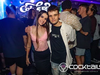 A professional photo of guests enjoying themselves at Cocktails Nightclub from our gallery.