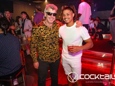 A professional photo of guests enjoying themselves at Cocktails Nightclub from our gallery.