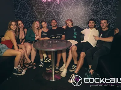 A professional photo of guests enjoying themselves at Cocktails Nightclub from our gallery.