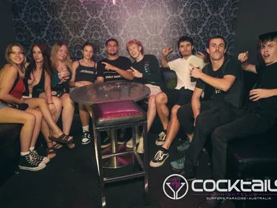 A professional photo of guests enjoying themselves at Cocktails Nightclub from our gallery.