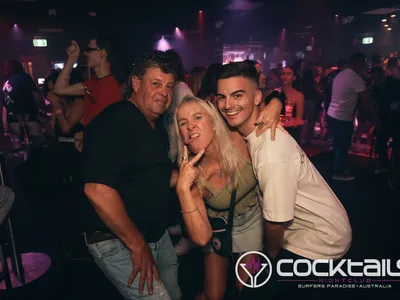 A professional photo of guests enjoying themselves at Cocktails Nightclub from our gallery.