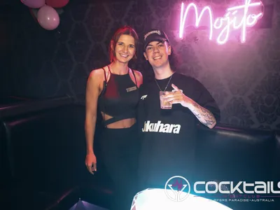 A professional photo of guests enjoying themselves at Cocktails Nightclub from our gallery.