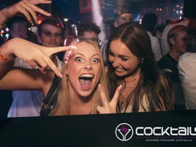 A professional photo of guests enjoying themselves at Cocktails Nightclub from our gallery.