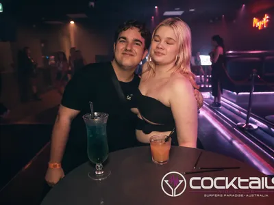 A professional photo of guests enjoying themselves at Cocktails Nightclub from our gallery.