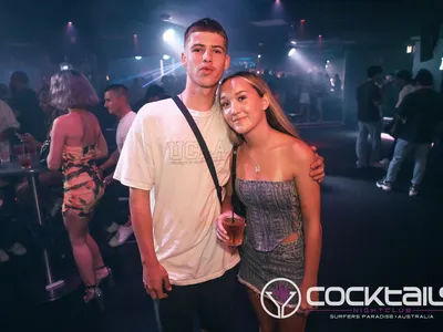 A professional photo of guests enjoying themselves at Cocktails Nightclub from our gallery.