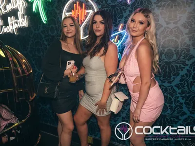 A professional photo of guests enjoying themselves at Cocktails Nightclub from our gallery.