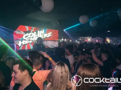 A professional photo of guests enjoying themselves at Cocktails Nightclub from our gallery.