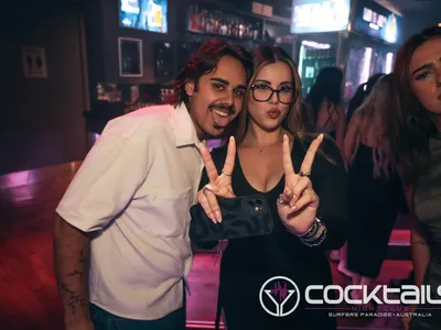 A professional photo of guests enjoying themselves at Cocktails Nightclub from our gallery.