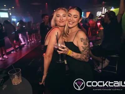 A professional photo of guests enjoying themselves at Cocktails Nightclub from our gallery.