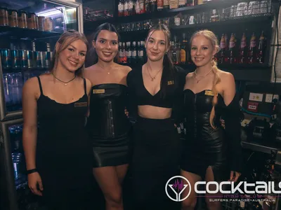 A professional photo of guests enjoying themselves at Cocktails Nightclub from our gallery.