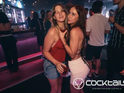 A professional photo of guests enjoying themselves at Cocktails Nightclub from our gallery.