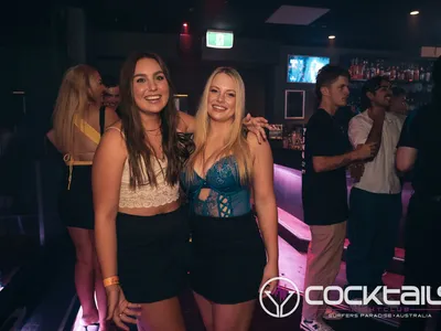 A professional photo of guests enjoying themselves at Cocktails Nightclub from our gallery.