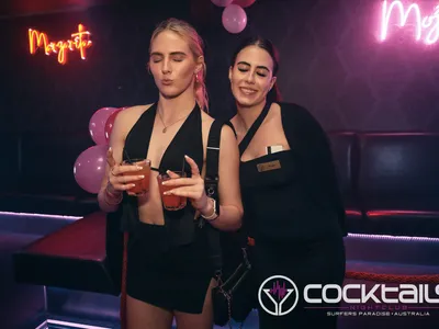 A professional photo of guests enjoying themselves at Cocktails Nightclub from our gallery.