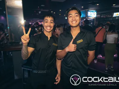 A professional photo of guests enjoying themselves at Cocktails Nightclub from our gallery.