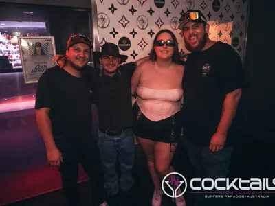 A professional photo of guests enjoying themselves at Cocktails Nightclub from our gallery.