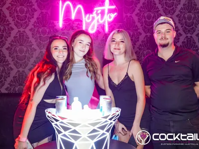 A professional photo of guests enjoying themselves at Cocktails Nightclub from our gallery.