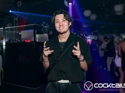 A professional photo of guests enjoying themselves at Cocktails Nightclub from our gallery.