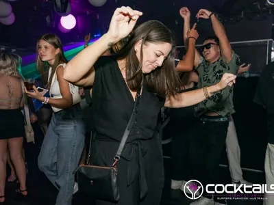 A professional photo of guests enjoying themselves at Cocktails Nightclub from our gallery.