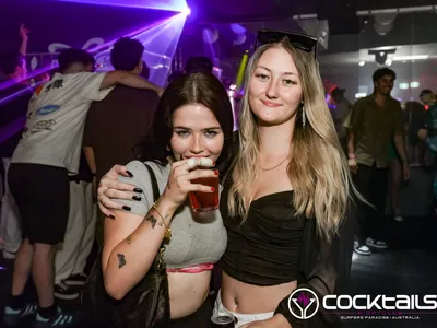 A professional photo of guests enjoying themselves at Cocktails Nightclub from our gallery.