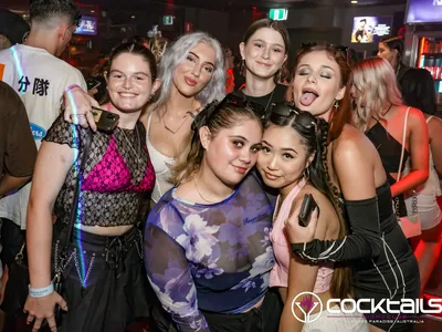 A professional photo of guests enjoying themselves at Cocktails Nightclub from our gallery.