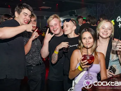 A professional photo of guests enjoying themselves at Cocktails Nightclub from our gallery.