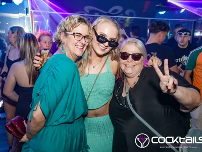 A professional photo of guests enjoying themselves at Cocktails Nightclub from our gallery.