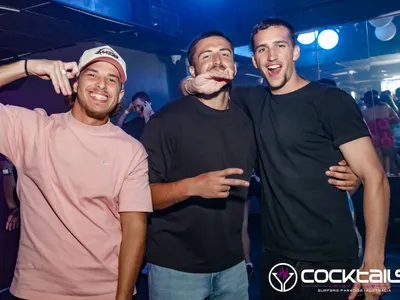 A professional photo of guests enjoying themselves at Cocktails Nightclub from our gallery.