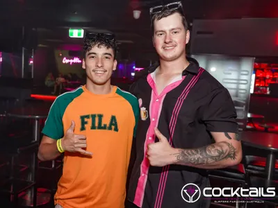 A professional photo of guests enjoying themselves at Cocktails Nightclub from our gallery.