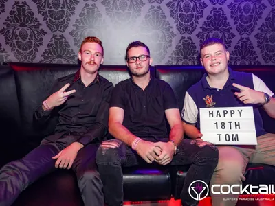 A professional photo of guests enjoying themselves at Cocktails Nightclub from our gallery.