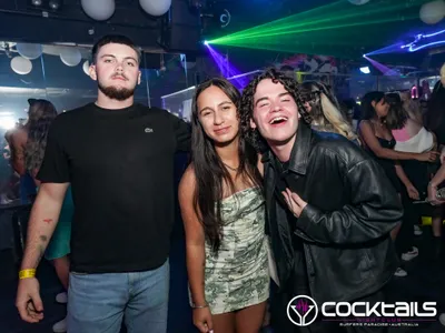 A professional photo of guests enjoying themselves at Cocktails Nightclub from our gallery.